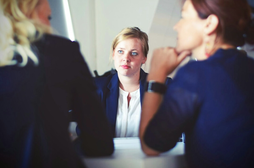 colleagues having conversation